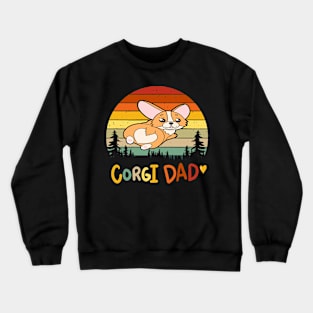Corgi Dad  (128) Crewneck Sweatshirt